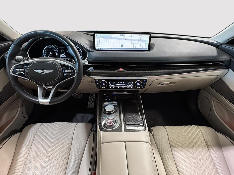 GENESIS G80 3.5T SPORT PLUS TOIT PANO GPS CUIR SIEGE MASSANT 2023-4