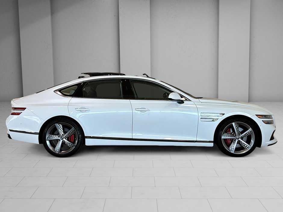 GENESIS G80 3.5T SPORT PLUS TOIT PANO GPS CUIR SIEGE MASSANT 2023-16