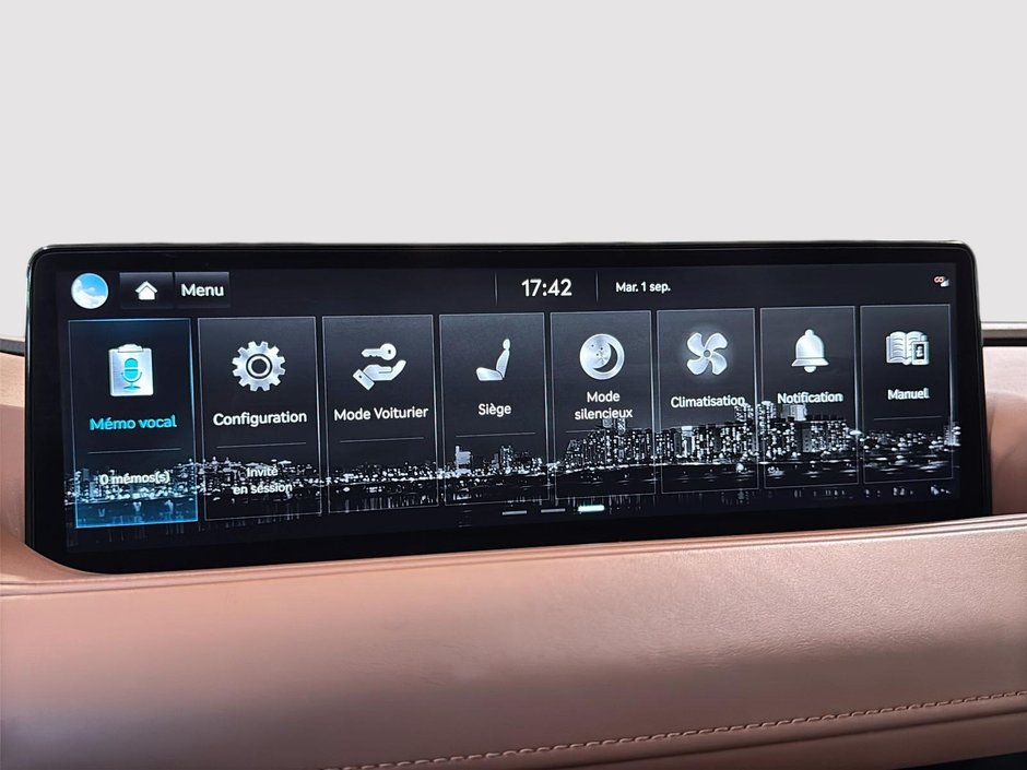 GENESIS G80 2.5T ADVANCED AWD 300HP TOIT GPS CUIR MAGS 2023-30