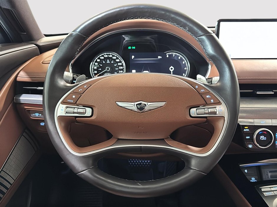 GENESIS G80 2.5T ADVANCED AWD 300HP TOIT GPS CUIR MAGS 2023-32