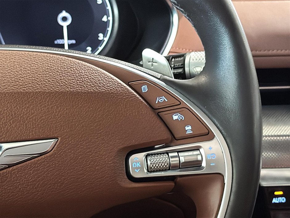 GENESIS G80 2.5T ADVANCED AWD 300HP TOIT GPS CUIR MAGS 2023-34