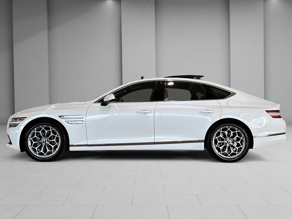 GENESIS G80 2.5T ADVANCED AWD 300HP TOIT GPS CUIR MAGS 2023-8