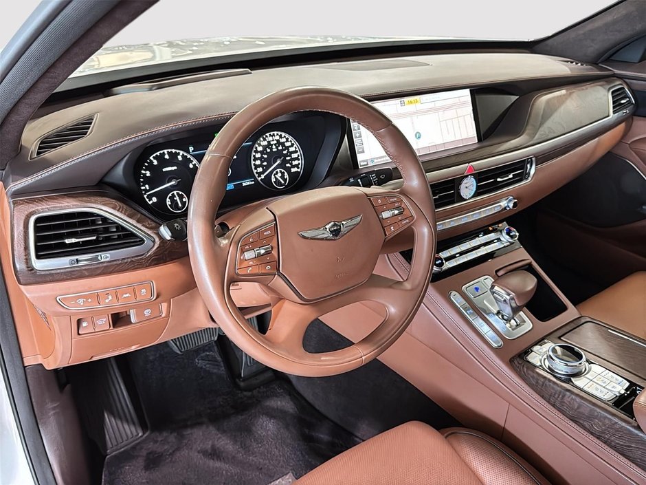 2020 GENESIS G90 5.0L Prestige 1 proprio SIEGES MASSANTS CUIR TOIT-3
