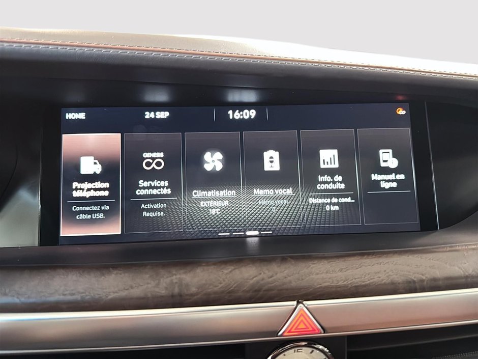 2020 GENESIS G90 5.0L Prestige 1 proprio SIEGES MASSANTS CUIR TOIT-32