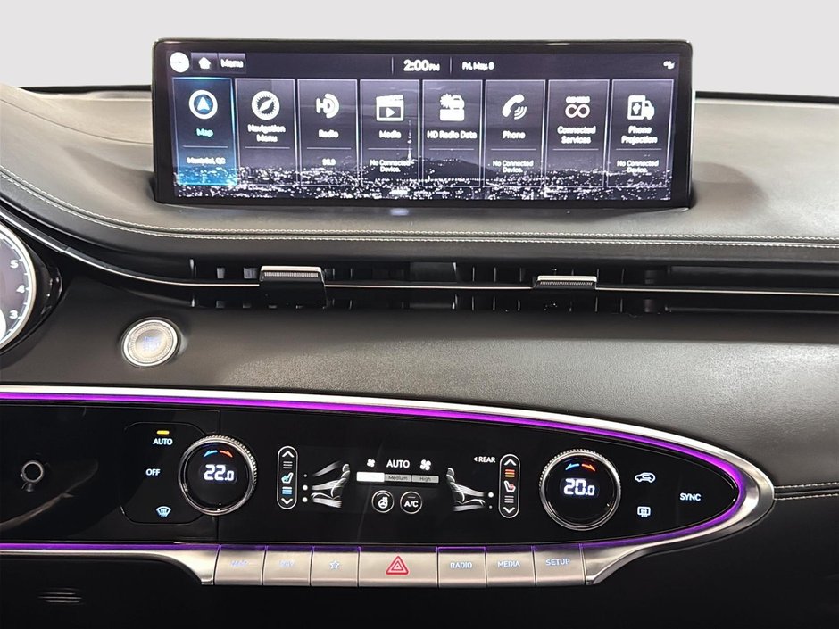 GENESIS GV70 2.5T ADVANCED PLUS TOIT CUIR CHAUFFANTS CAM360 GPS 2022-24