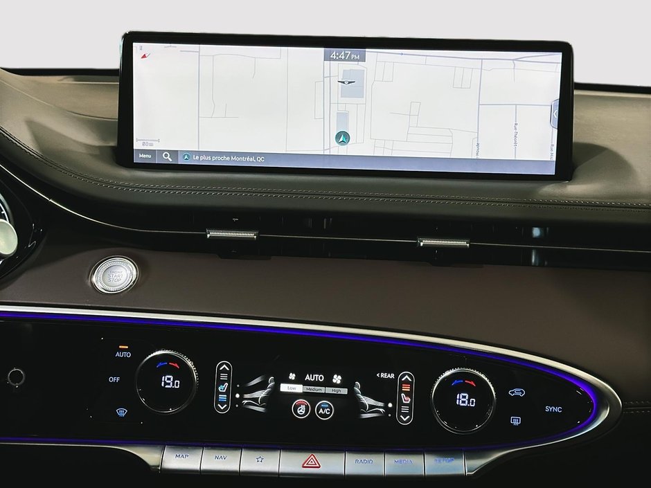 2022 GENESIS GV70 2.5T ADVANCED AWD 300HP TOIT GPS CUIR MAGS-25