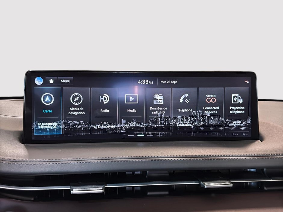 2022 GENESIS GV70 2.5T ADVANCED AWD 300HP TOIT GPS CUIR MAGS-29