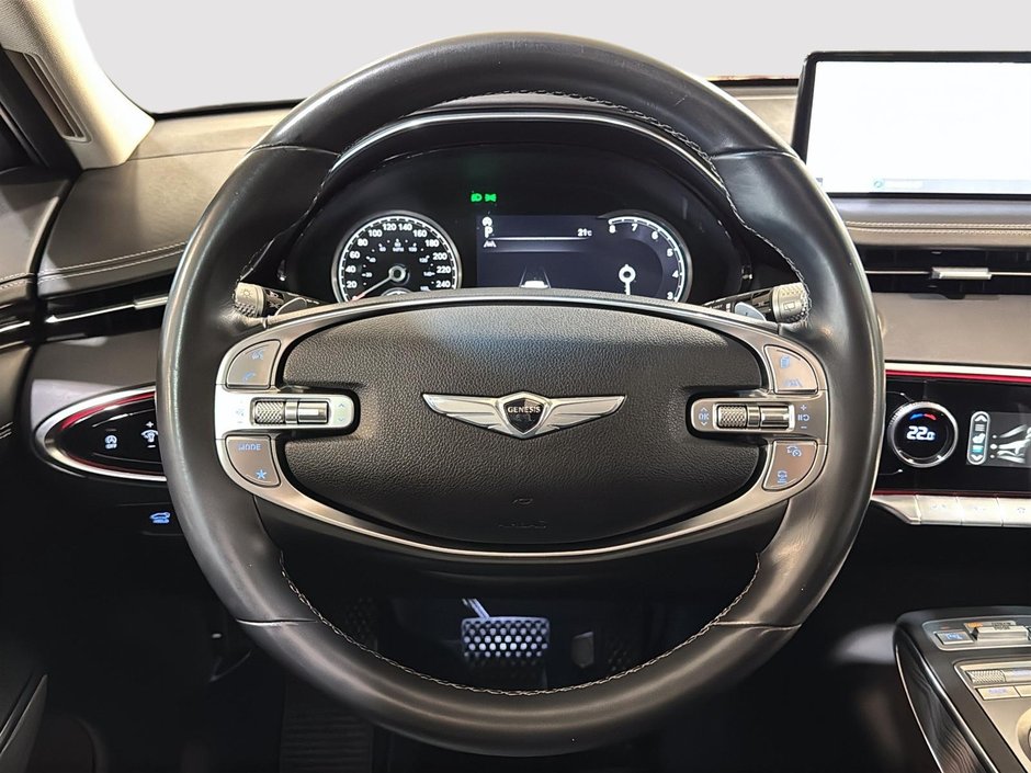 GENESIS GV70 2.5T ADVANCED AWD 300HP TOIT GPS CUIR MAGS 2022-32