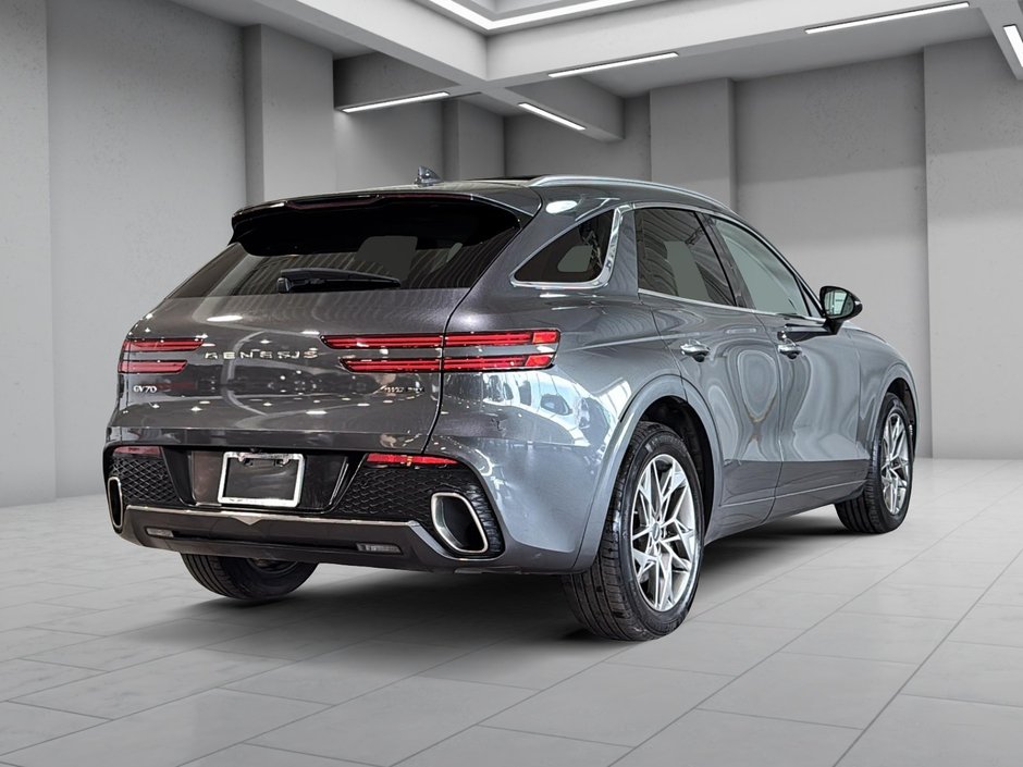 GENESIS GV70 2.5T ADVANCED AWD 300HP TOIT NAV CUIR MAGS 2023-9