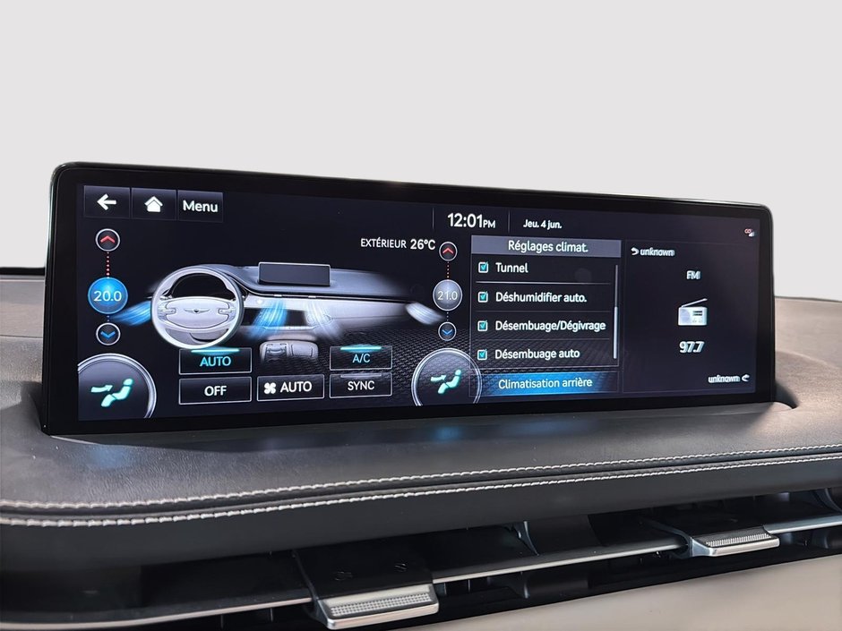 GENESIS GV70 2.5T ADVANCED AWD 300HP TOIT NAV CUIR MAGS 2023-25