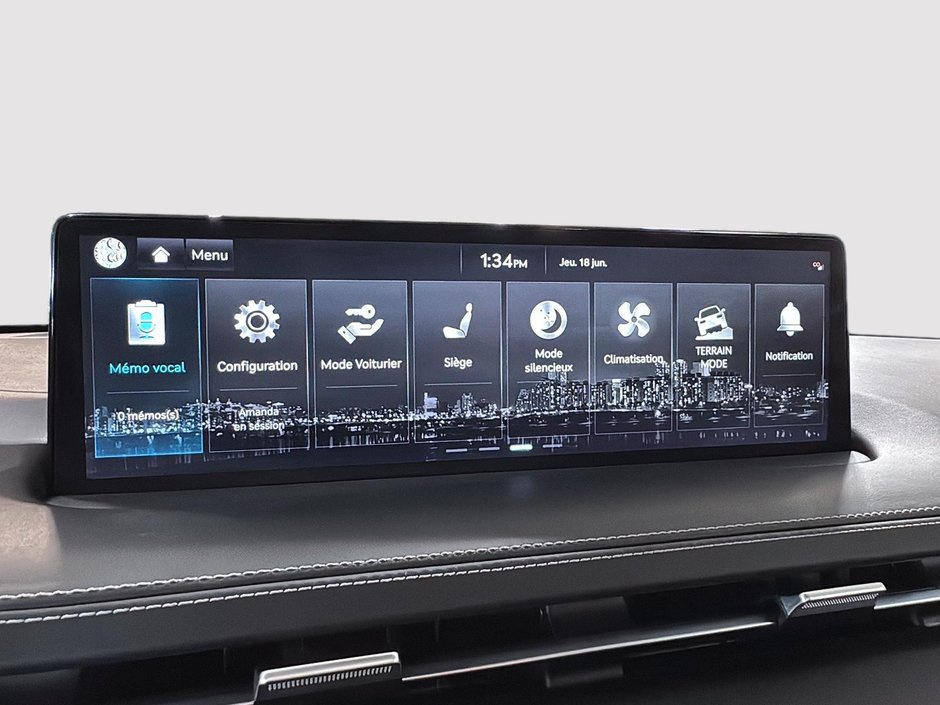 GENESIS GV70 2.5T ADVANCED AWD CUIR TOIT PANO CAMERA NAV 2023-30