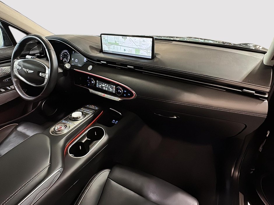 GENESIS GV70 2.5T ADVANCED AWD CUIR TOIT PANO CAMERA NAV 2023-18