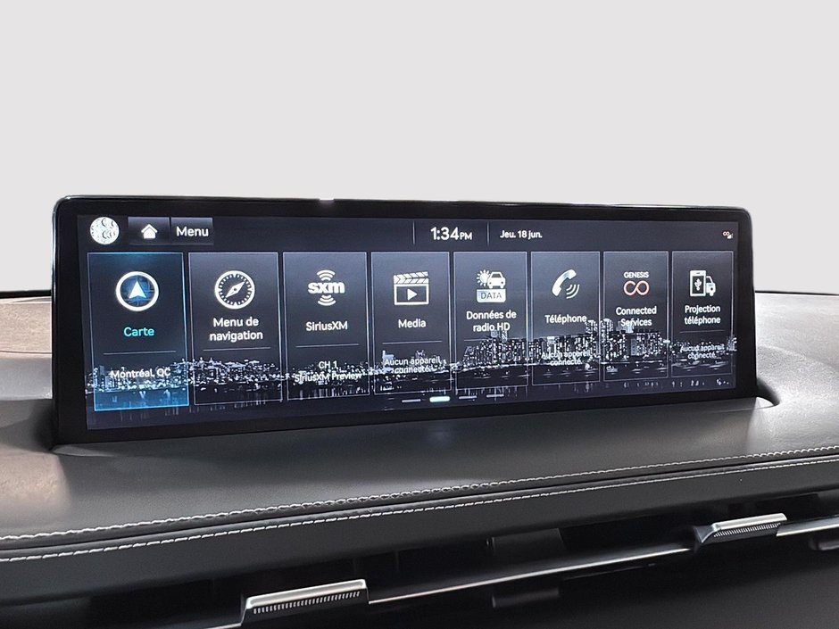 GENESIS GV70 2.5T ADVANCED AWD CUIR TOIT PANO CAMERA NAV 2023-29