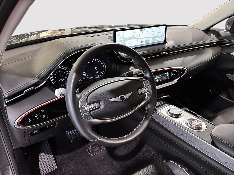 GENESIS GV70 2.5T ADVANCED AWD CUIR TOIT PANO CAMERA NAV 2023-3