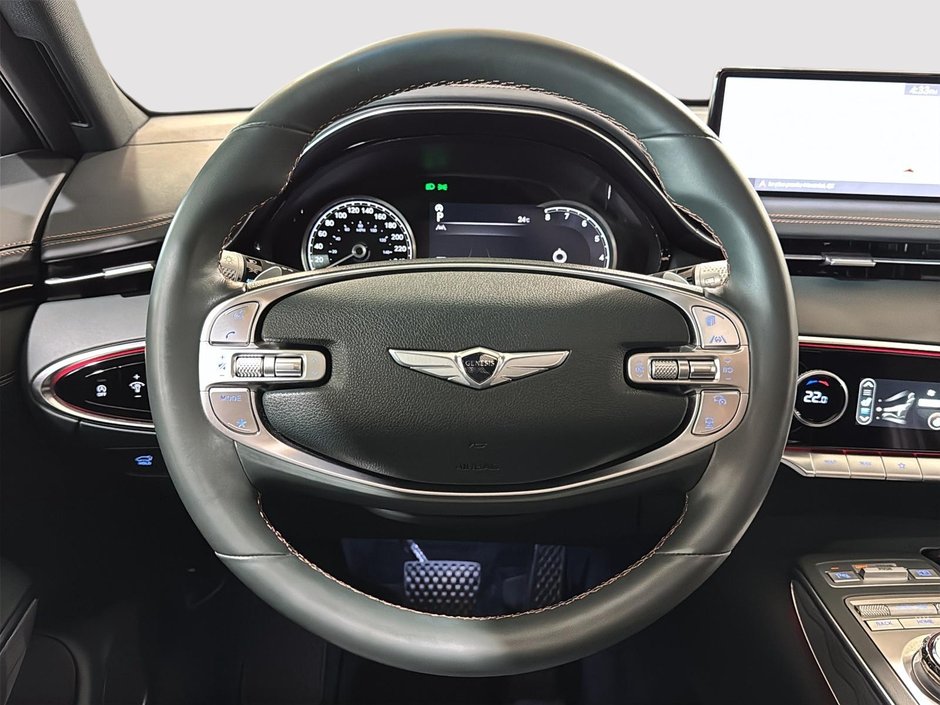 GENESIS GV70 2.5T ADVANCED PLUS TOIT CUIR CHAUFFANTS CAM360 GPS 2024-32