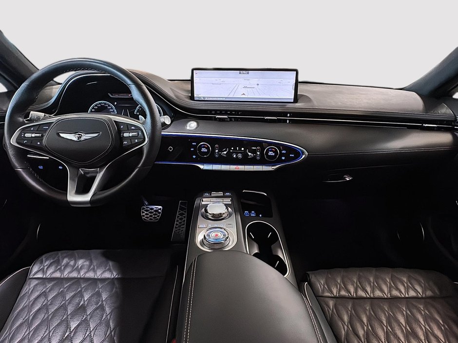 GENESIS GV70 3.5T SPORT PLUS AWD 375HP HUD TOIT OUVRANT CUIR 2025-4