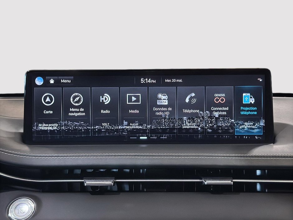 GENESIS GV70 3.5T SPORT PLUS AWD 375HP HUD TOIT OUVRANT CUIR 2025-29