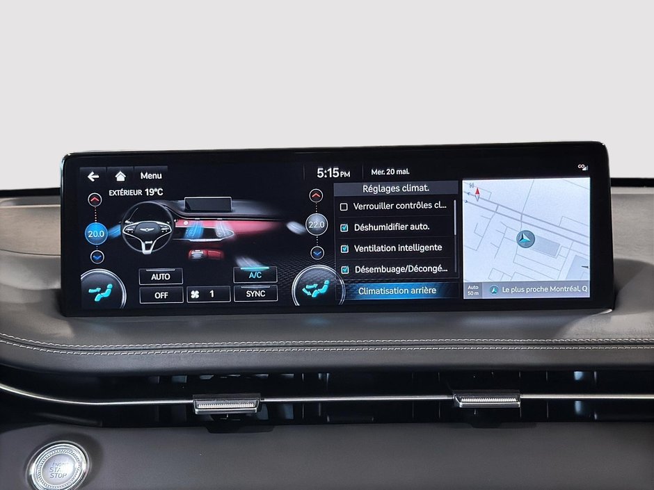 GENESIS GV70 3.5T SPORT PLUS AWD 375HP HUD TOIT OUVRANT CUIR 2025-32