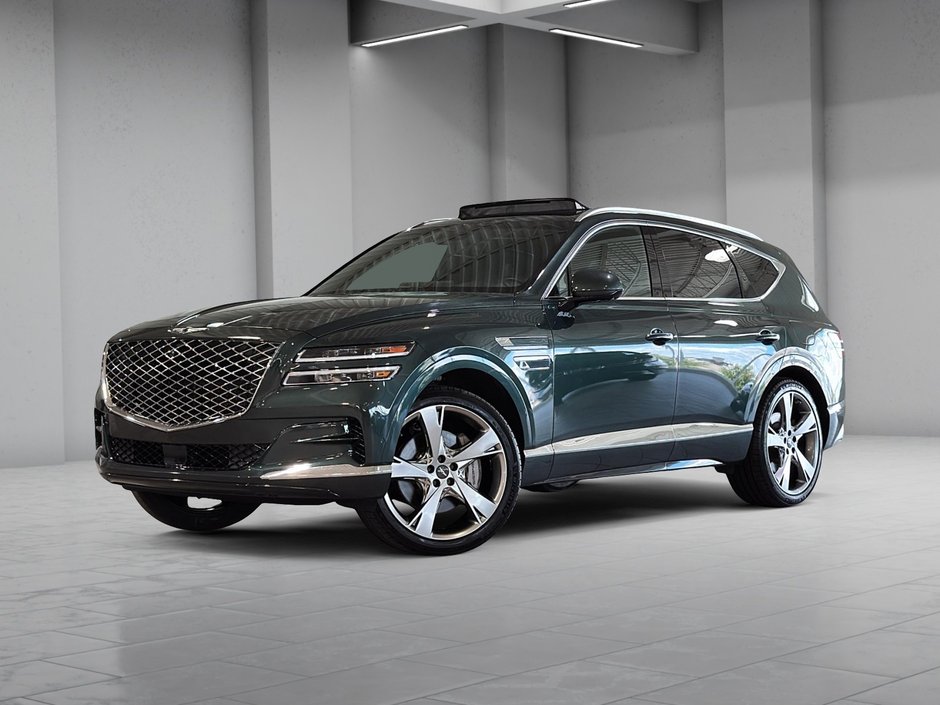 GENESIS GV80 PRESTIGE 3.5T AWD 375HP TOIT CAM 360 PARK ASSIST 2021-0