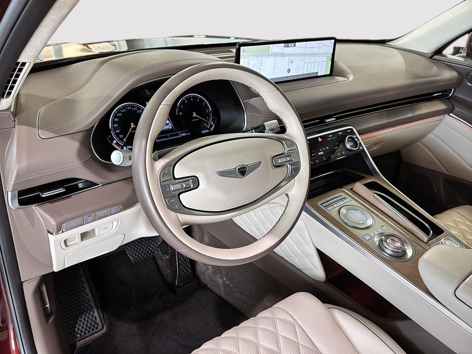 GENESIS GV80 3.5T PRESTIGE 7 PLACES CUIR TOIT PANO CARPLAY 2021-3