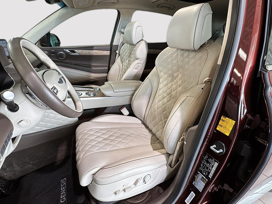 GENESIS GV80 3.5T PRESTIGE 7 PLACES CUIR TOIT PANO CARPLAY 2021-19