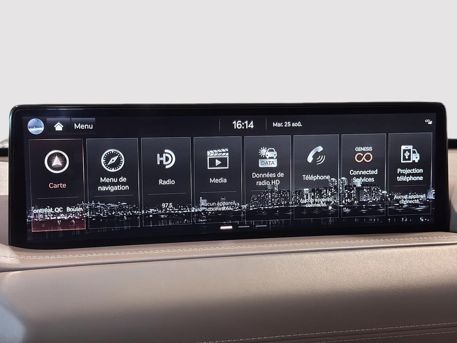 GENESIS GV80 3.5T PRESTIGE 7 PLACES CUIR TOIT PANO CARPLAY 2021-28