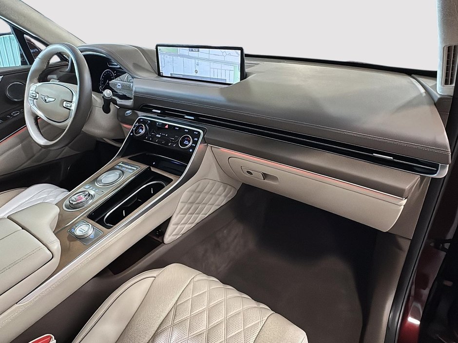 GENESIS GV80 3.5T PRESTIGE 7 PLACES CUIR TOIT PANO CARPLAY 2021-16