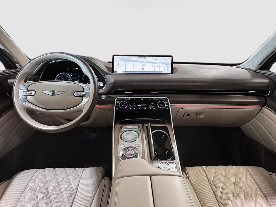 GENESIS GV80 3.5T PRESTIGE 7 PLACES CUIR TOIT PANO CARPLAY 2021-4