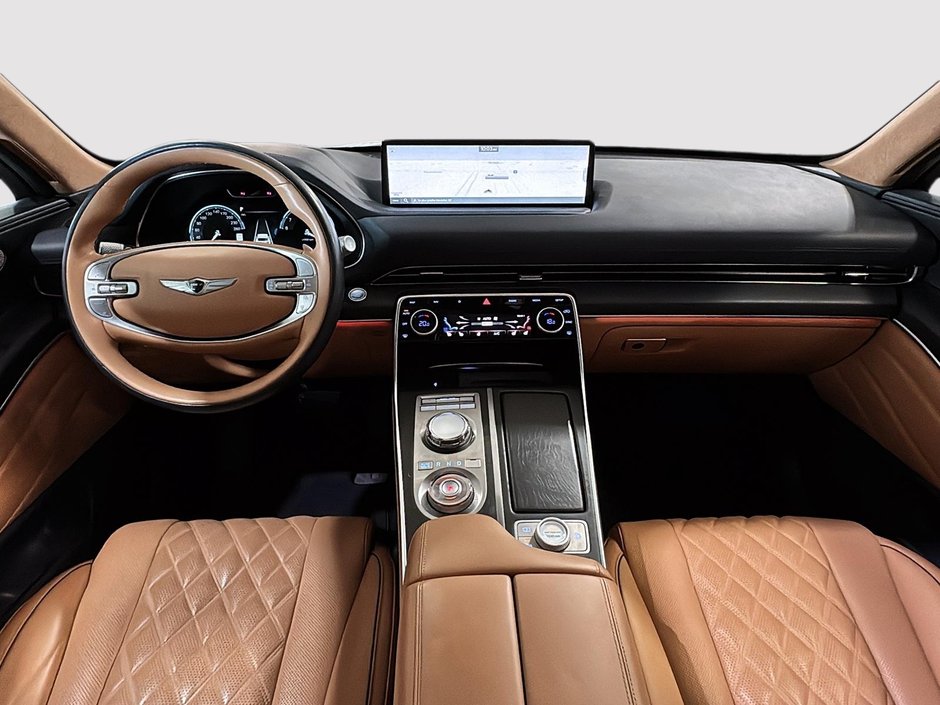 GENESIS GV80 PRESTIGE 3.5T AWD CUIR NAPPA CAM360 PARK ASSIST 2023-4