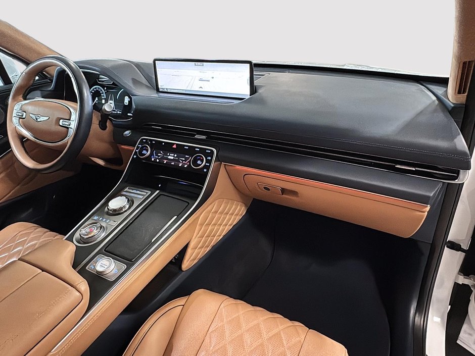 GENESIS GV80 PRESTIGE 3.5T AWD CUIR NAPPA CAM360 PARK ASSIST 2023-18