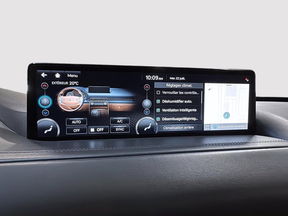 GENESIS GV80 PRESTIGE 3.5T AWD CUIR NAPPA CAM360 PARK ASSIST 2023-33