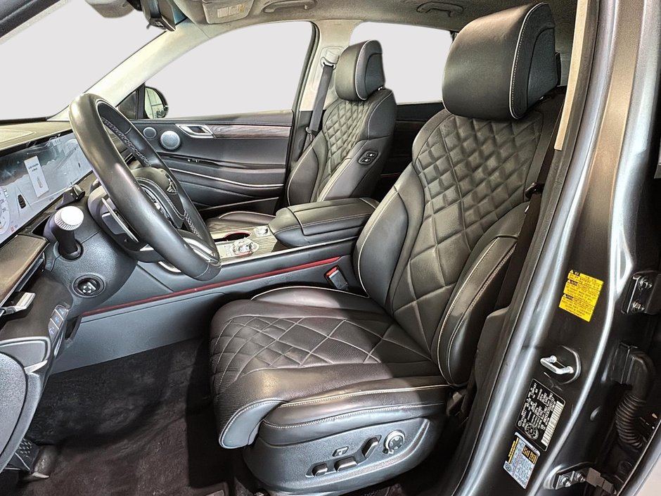 GENESIS GV80 PRESTIGE 3.5T AWD 375HP TOIT CAM 360 GRISE MATTE 2025-20
