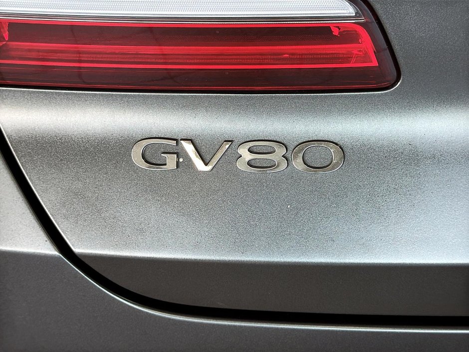 GENESIS GV80 PRESTIGE 3.5T AWD 375HP TOIT CAM 360 GRISE MATTE 2025-12
