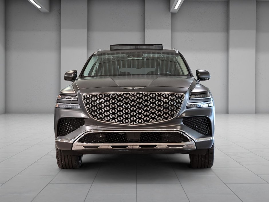 GENESIS GV80 PRESTIGE 3.5T AWD 375HP TOIT CAM 360 GRISE MATTE 2025-7