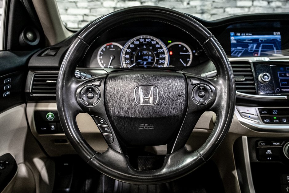 Honda Accord Sedan TOURING CUIR TOIT NAVI CAMERA KEYLESS 2014-23