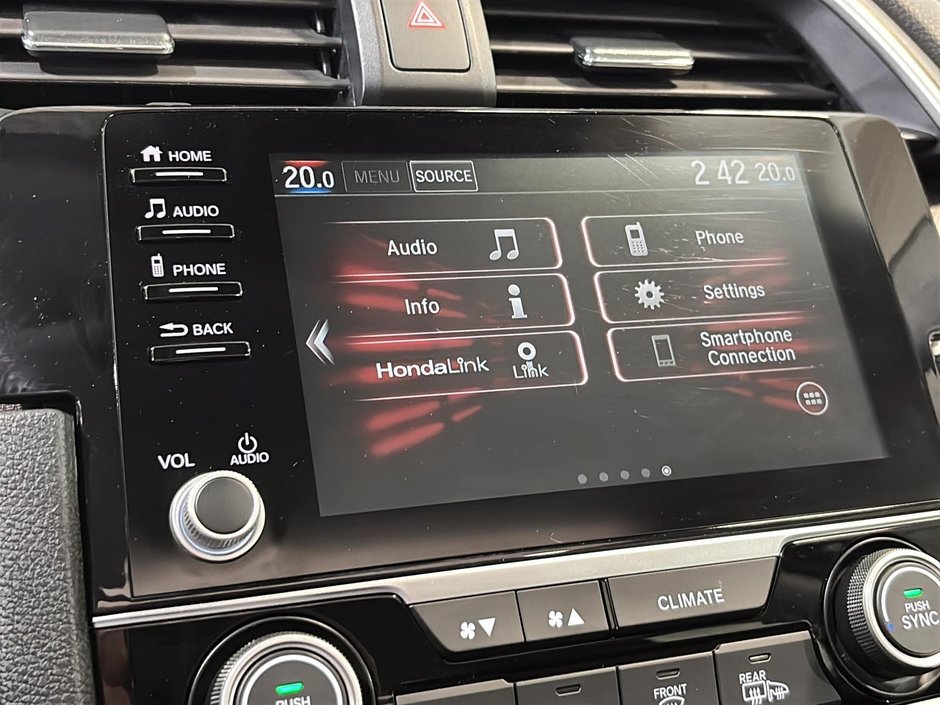 Honda Civic Sedan EX SIEGES CHAUFFANTS TOIT OUVRANT 2019-18