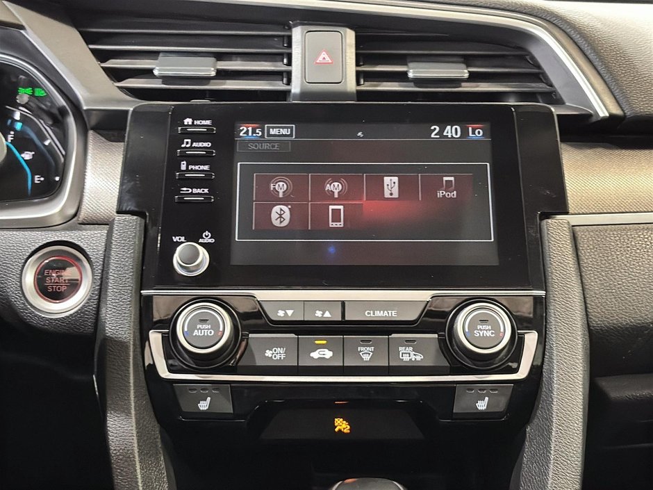 Honda Civic Sedan EX SIEGES CHAUFFANTS TOIT OUVRANT 2019-16