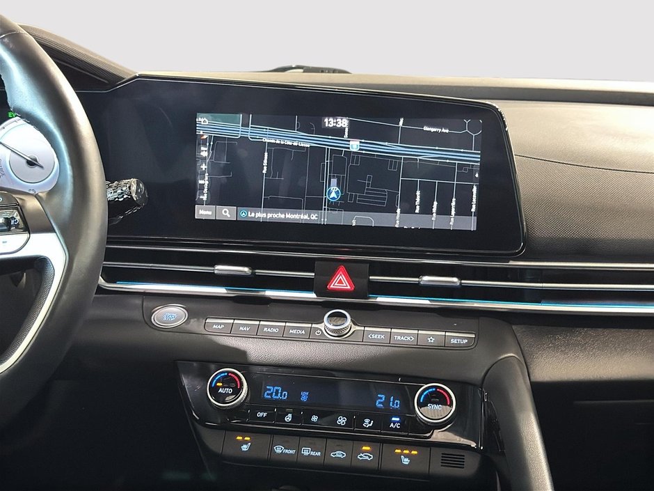 Hyundai Elantra Hybrid LUXURY TOIT OUVRANT GPS CARPLAY CUIR CHAUFFANTS 2024-23