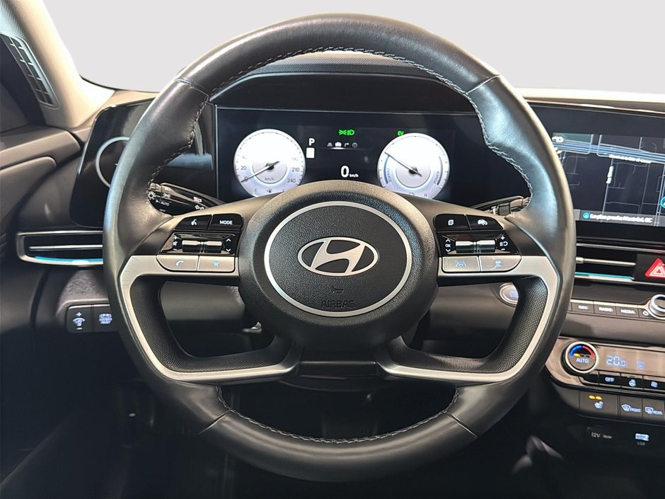Hyundai Elantra Hybrid LUXURY TOIT OUVRANT GPS CARPLAY CUIR CHAUFFANTS 2024-32