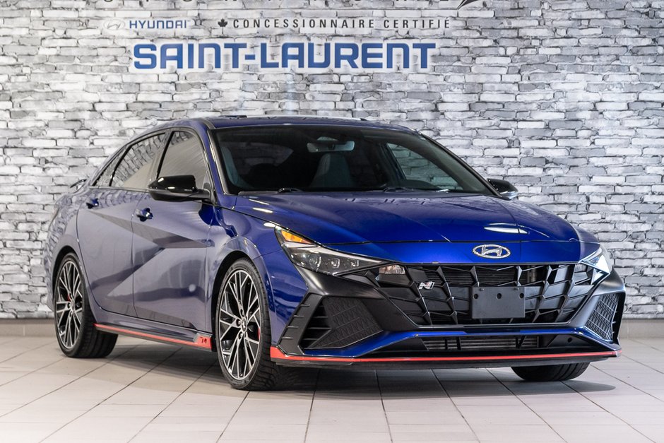 2022 Hyundai Elantra N 276HP TOIT CUIR/ALCANTARA NAVIGATION BOSE CARPLAY-2