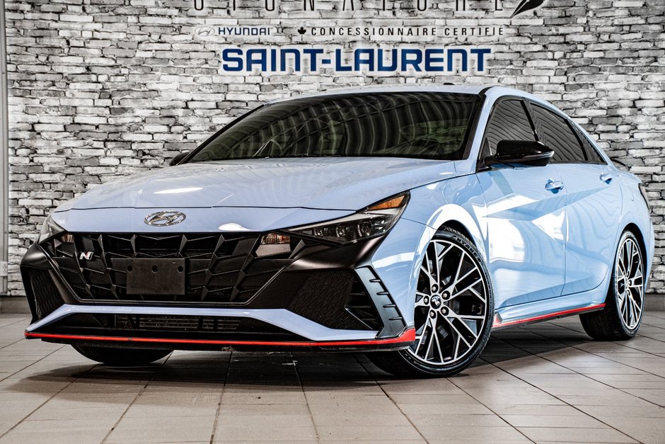 Hyundai Elantra N 276 HP TOIT NAVI BOSE CARPLAY CUIR/ALCANTARA 2023-0