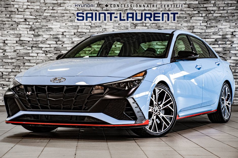 2023 Hyundai Elantra N 276HP TOIT CUIR/ALCANTARA NAVIGATION BOSE CARPLAY in Montréal, Quebec