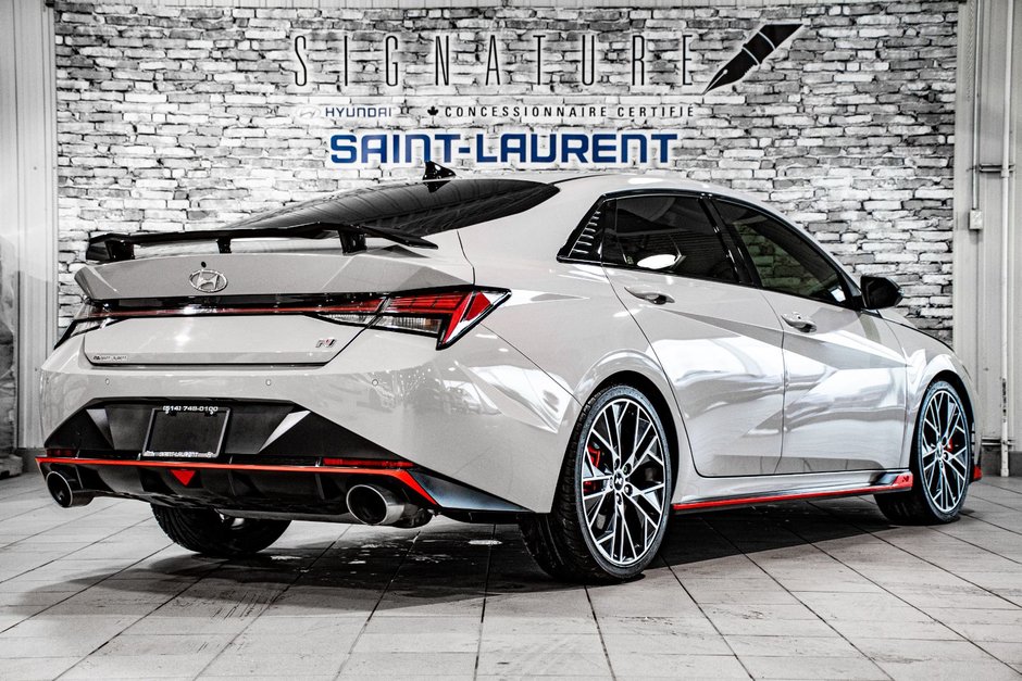 Hyundai Elantra N 276 HP TOIT NAVI BOSE CARPLAY CUIR/ALCANTARA 2023-12