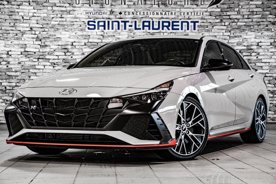 Hyundai Elantra N 276 HP TOIT NAVI BOSE CARPLAY CUIR/ALCANTARA 2023 à Montréal, Québec