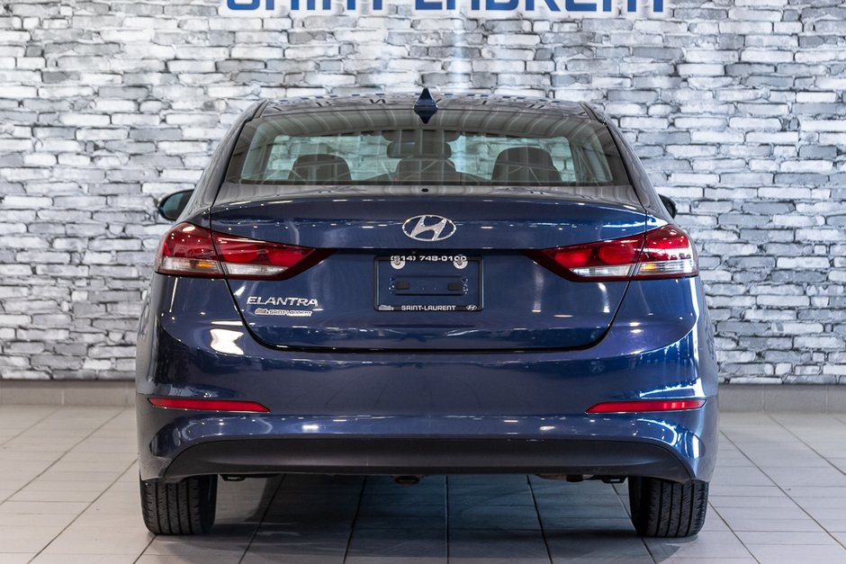 Hyundai Elantra GL A/C SIEGES CHAUFFANTS CAMERA CARPLAY 2017-10