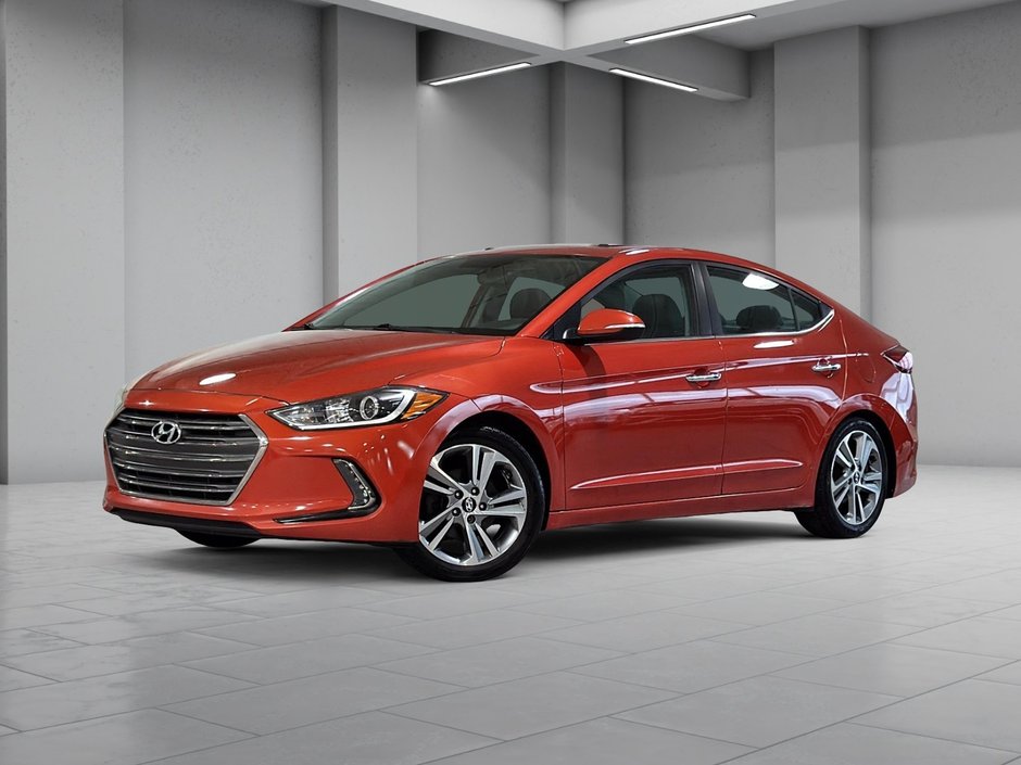 Hyundai Elantra LIMITED GPS CUIR CARPLAY TOIT 2017-0