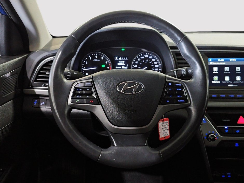 Hyundai Elantra GL CARPLAY CAM VOLANT ET SIEGES CHAUFFANTS 2018-19