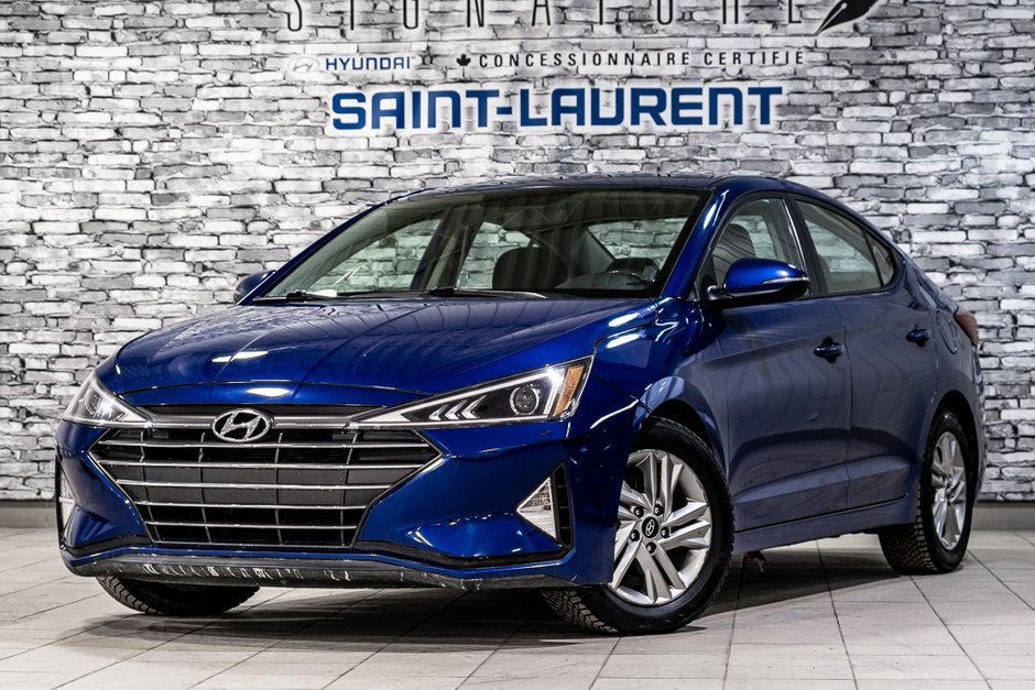 2020 Hyundai Elantra PREFERRED SIÈGES CHAUFFANTS CAMERA APPLE CARPLAY in Montréal, Quebec