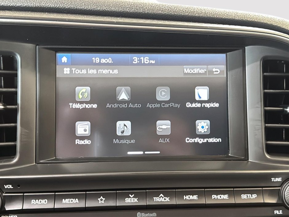 Hyundai Elantra BAS KM PREF. SUN&SAFETY TOIT OUVRANT CAM CARPLAY 2020-26