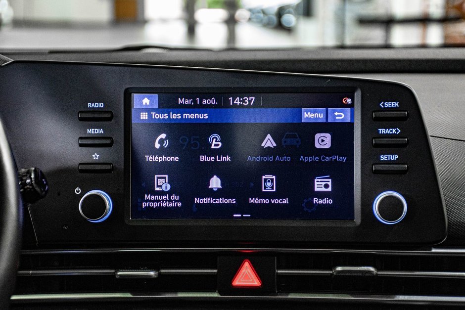 Hyundai Elantra PREFERRED SUN&TECH TOIT OUVRANT CAMERA CARPLAY MAG 2021-26